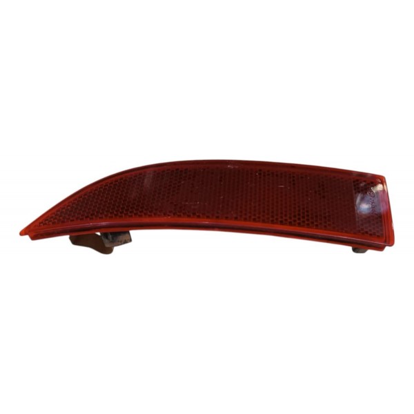 Refletor Esquerdo Parachoque Logan Sandero 2013 2015 A 2020 Vermelho