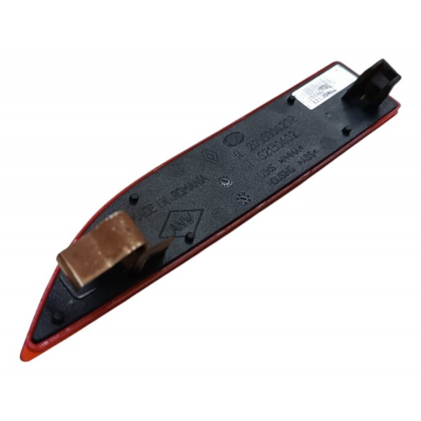 Refletor Esquerdo Parachoque Logan Sandero 2013 2015 A 2020 Vermelho