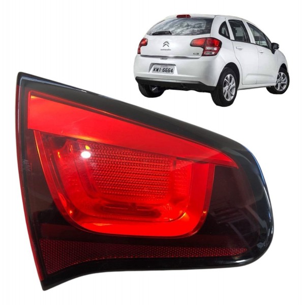 Lanterna Esquerda Tampa Traseira Citroen C3 2014 2015 A 2017