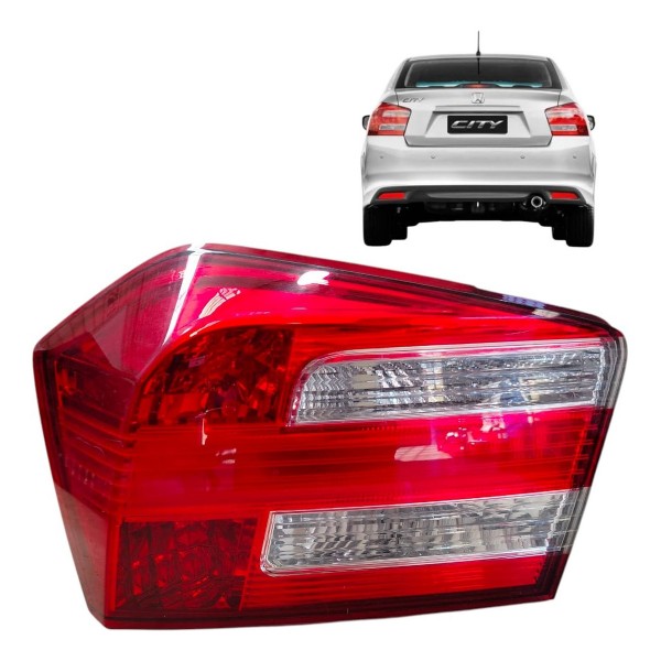 Lanterna Traseira Esquerda Honda City 2009 2010 2011 A 2014