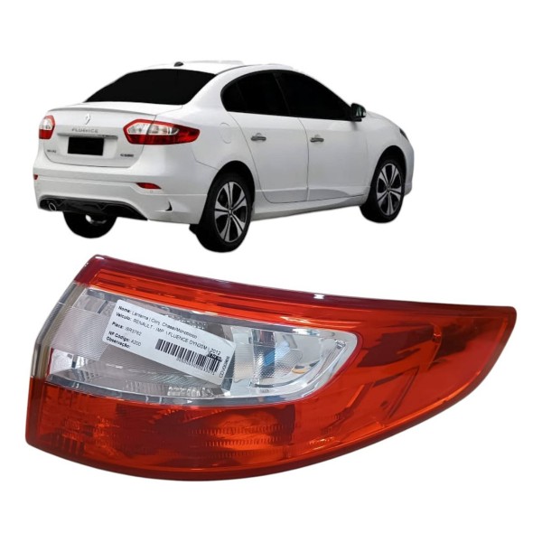 Lanterna Traseira Direita Renault Fluence 2012 2013 2014