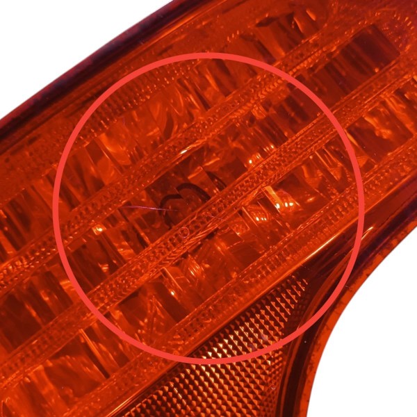 Lanterna Esquerda Tampa Honda Civic 2007 2008 A 2011 Detalhe