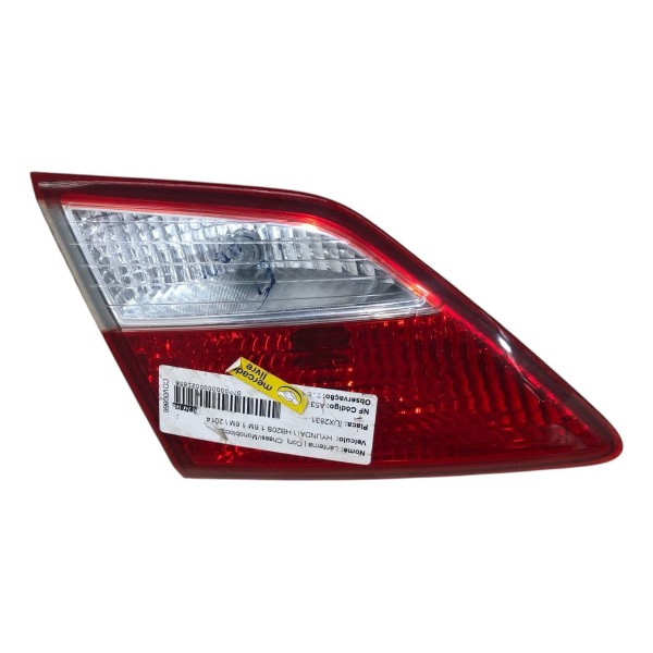Lanterna Esquerda Tampa Traseira Hb20 Sedan 2014 2015 2016