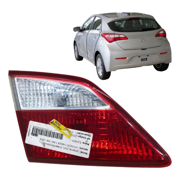 Lanterna Esquerda Tampa Traseira Hb20 Sedan 2014 2015 2016