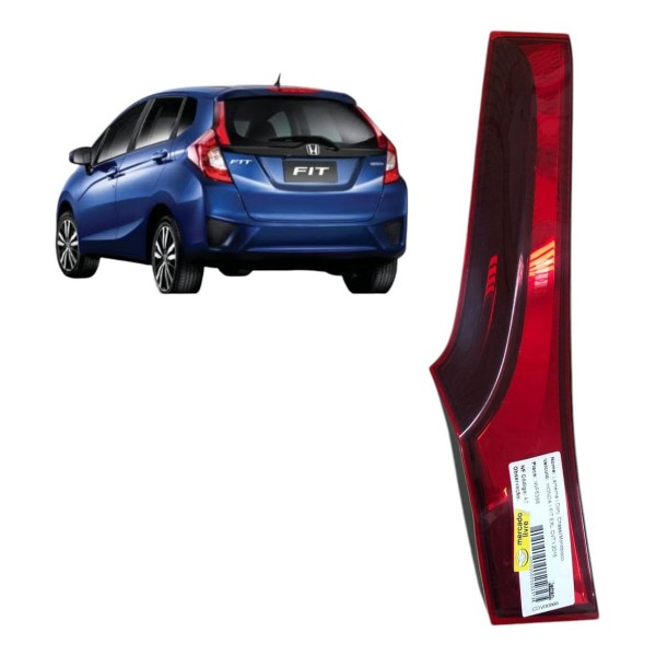 Lanterna Esquerda Tampa Traseira Honda Fit 2014 2015 A 2022