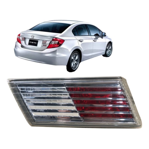 Lanterna Esquerda Tampa Traseira Honda Civic 2012 2013 A2016