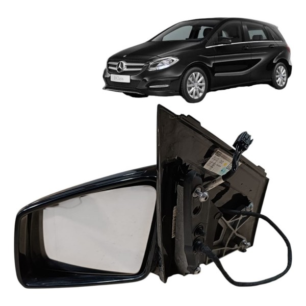 Retrovisor Elétrico Esquerdo Mercedes B200 2013 2014 A 2018