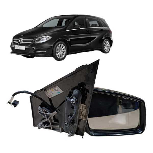 Retrovisor Elétrico Dir Mercedes B200 2013 2014 2018 Detalhe
