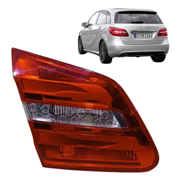 Lanterna Esquerda Tampa Traseira Mercedes B200 2013 2014