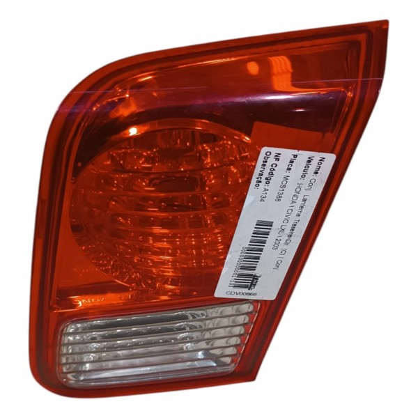 Lanterna Direita Tampa Traseira Honda Civic 2003 3004 A 2006