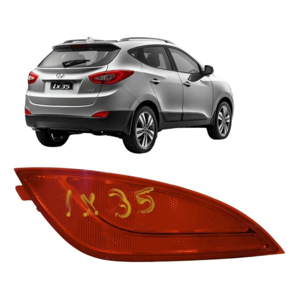 Refletor Olho Gato Esquerdo Hyundai Ix35 2016 2020 Detalhe