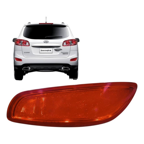 Refletor Olho Gato Direito Hyundai Santa Fé 2010 2011 2012