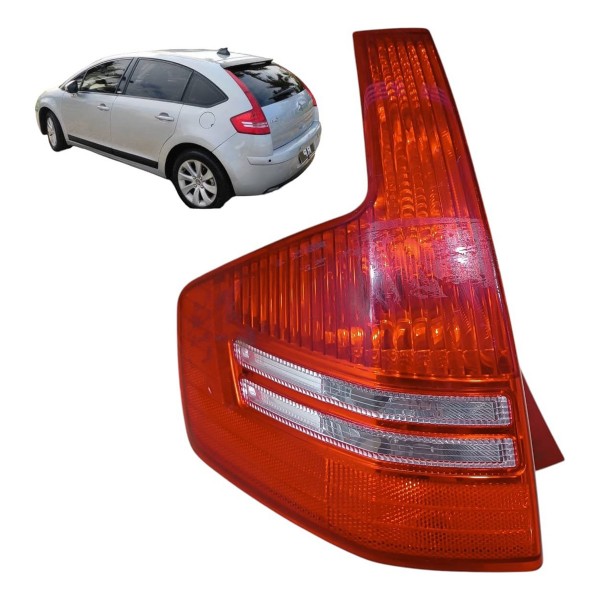 Lanterna Traseira Esquerda Citroen C4 Hatch 2007 2008 A 2013