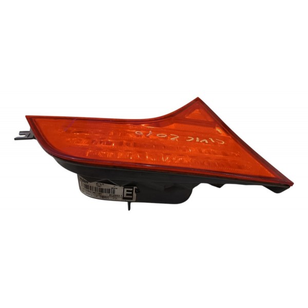 Lanterna Esquerda Tampa Honda Civic 2007 2008 2009 A 2011 Esquerdo/motorista Vermelho
