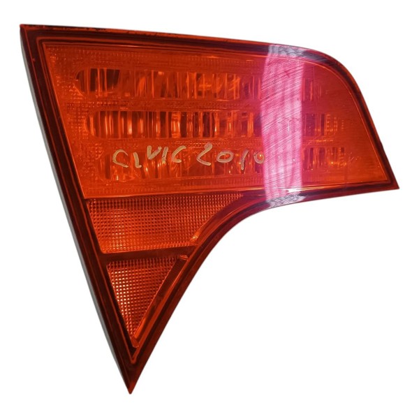 Lanterna Esquerda Tampa Honda Civic 2007 2008 2009 A 2011 Esquerdo/motorista Vermelho