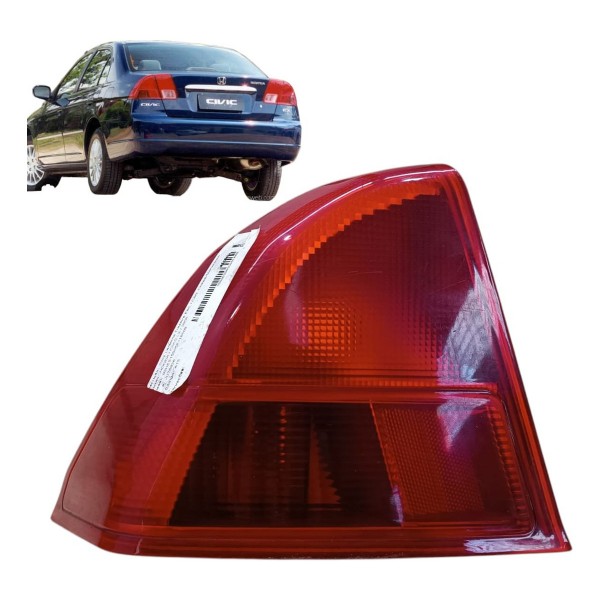 Lanterna Traseira Esquerda Honda Civic 2001 2002 2003 2005