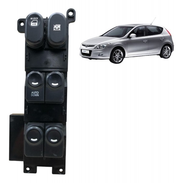 Botão Vidro Dianteiro Esquerdo Hyundai I30 2009 2011 2012