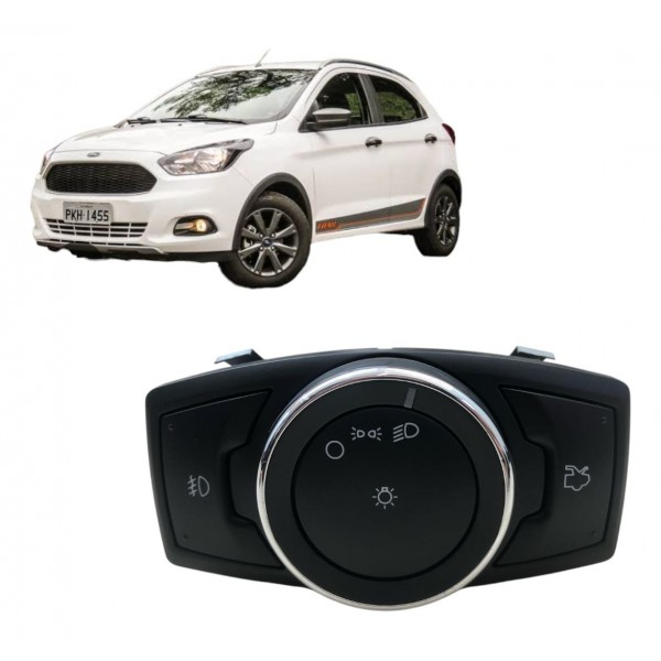 Botão Comando Luz Farol Ford Ka 1.0 2015 2016 A 2020 Milha