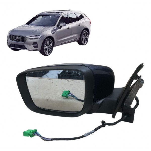 Retrovisor Elétrico Esquerdo Volvo Xc60 2014 2015 2016 Pisca