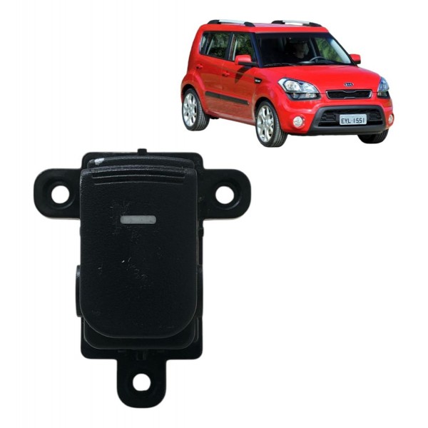 Botão Vidro Traseiro Esquerdo Kia Soul 2009 2010 2011 2012