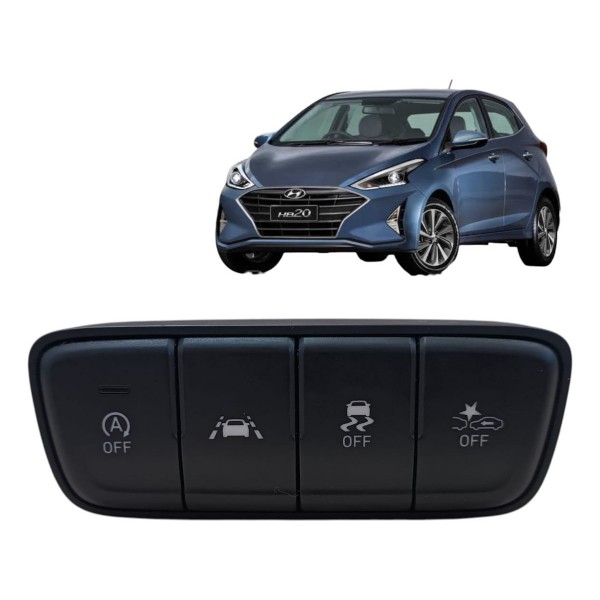 Botão Controle Tração Estabilidade Hyundai Hb20 2020 A 2022