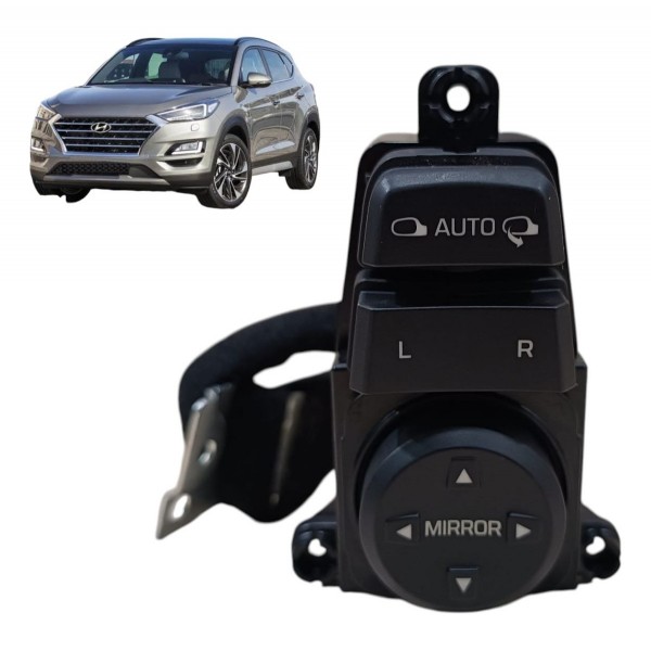 Botão Comando Retrovisor Rebatimento Tucson 2017 2018 2021