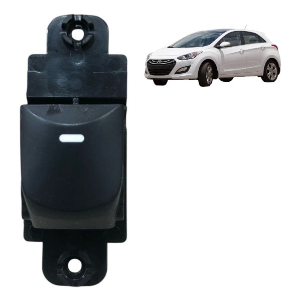 Botão Vidro Elétrico Traseiro Direito Hyundai I30 2011 2016