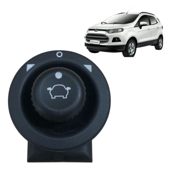 Comando Botão Regulagem Retrovisor Ford Ecosport 2013 A 2017
