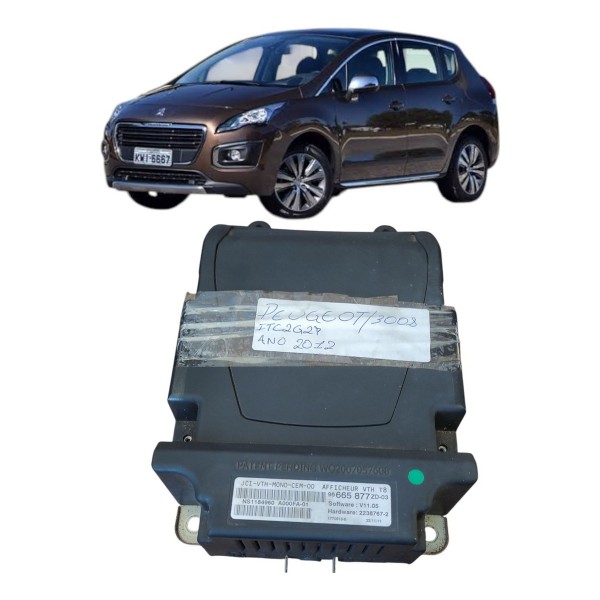 Modulo Central Painel Instrumento Peugeot 3008 Griff 2012