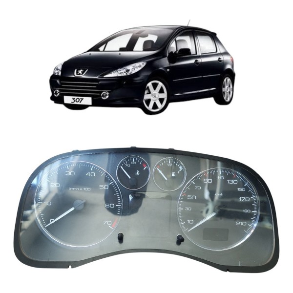 Painel Instrumento Velocimetro Peugeot 307 2009 2010 Manual