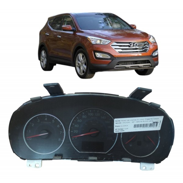 Painel Instrumento Velocímetro Hyundai Santa Fé 2012 2013