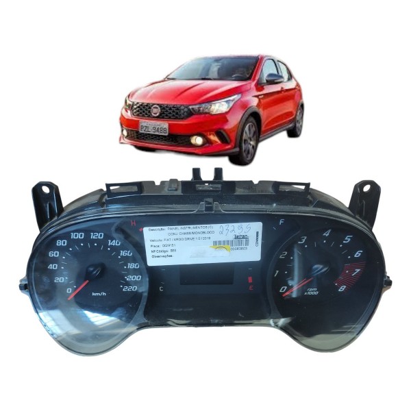 Painel Instrumento Velocímetro Fiat Argo 1.3 2018 2019 2020