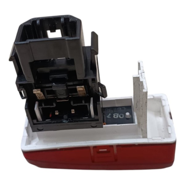 Botão Pisca Alerta Honda Crv 2007 2008 2009 2010 2011 Vermelho