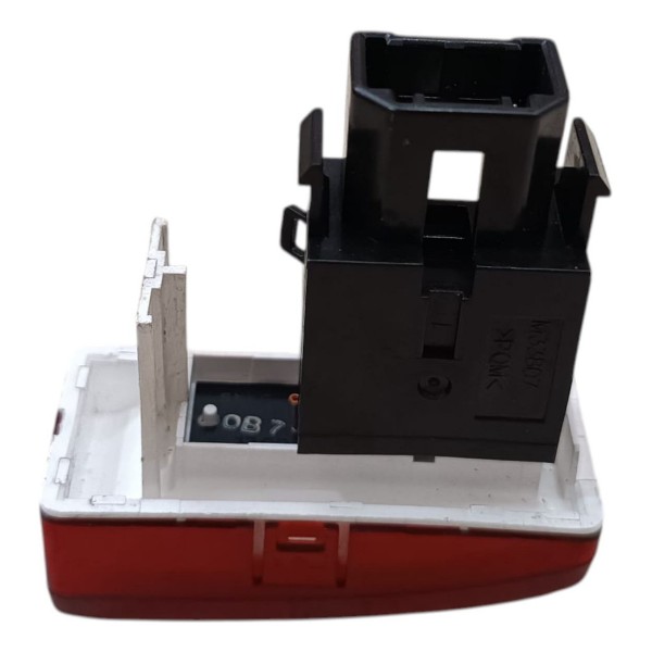 Botão Pisca Alerta Honda Crv 2007 2008 2009 2010 2011 Vermelho