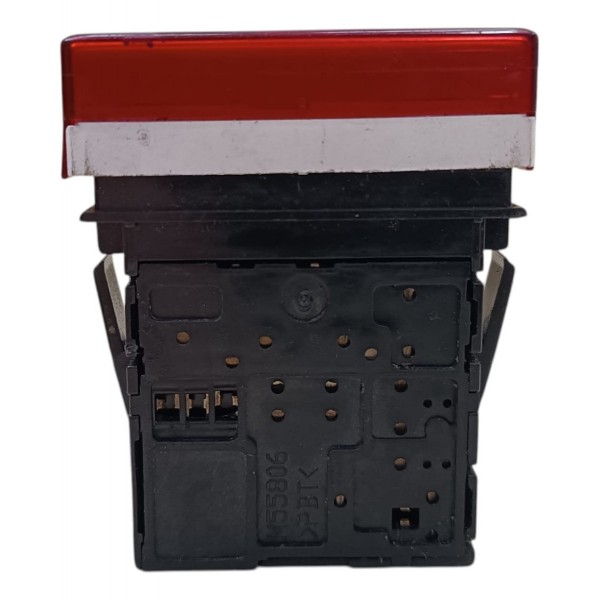 Botão Interruptor Pisca Alerta Honda Hrv 2016 2017 A 2020 Vermelho