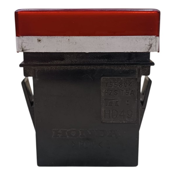 Botão Interruptor Pisca Alerta Honda Hrv 2016 2017 A 2020 Vermelho