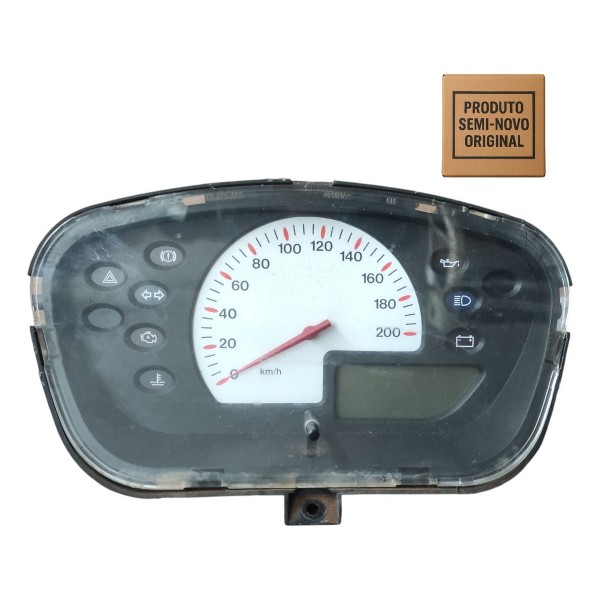 Painel Instrumentos Velocímetro Celta 2003 2004 Fundo Branco Branco