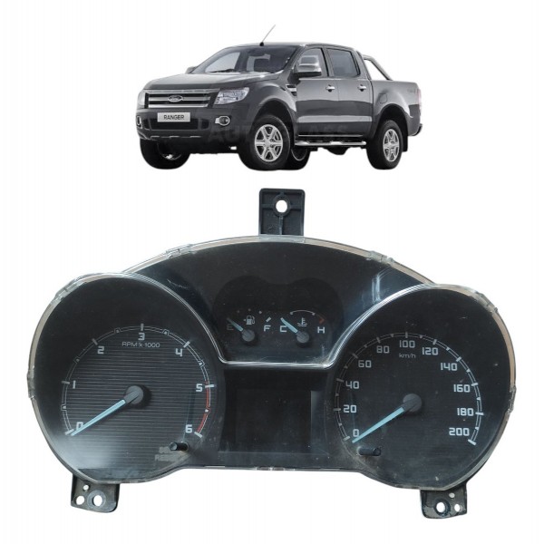 Painel Instrumentos Velocímetro Ford Ranger Ltd 2014 2015