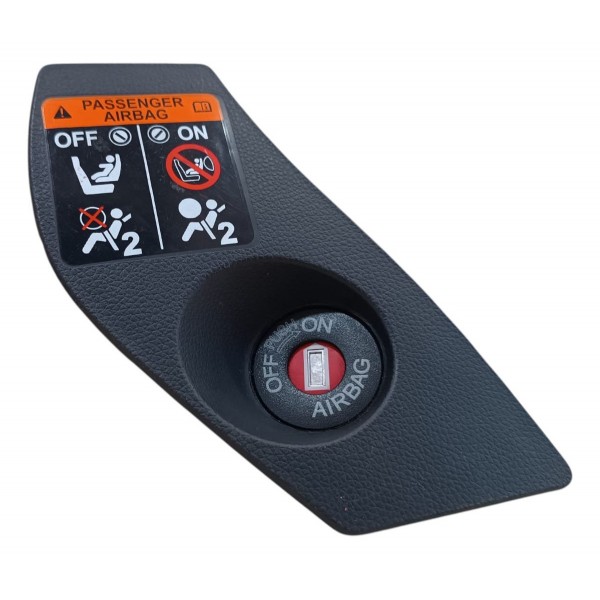 Moldura Botão Interruptor Airbag Honda Fit 2015 2016 A 2018