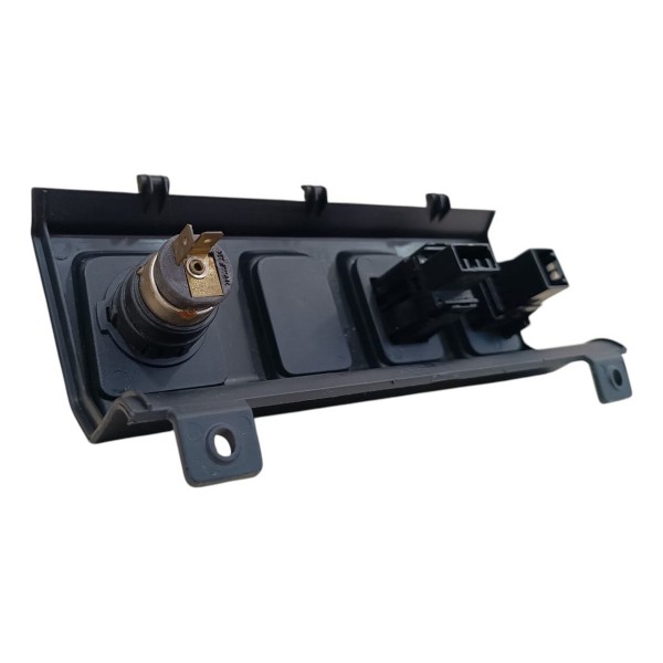 Moldura Painel Usb Acendedor 12v Honda Hr-v 2016 2017 À 2021 Preto