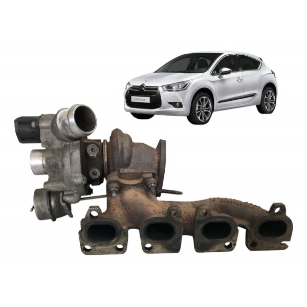 Turbina Coletor Escape Motor Citroen Ds4 1.6 2012 2013 2014
