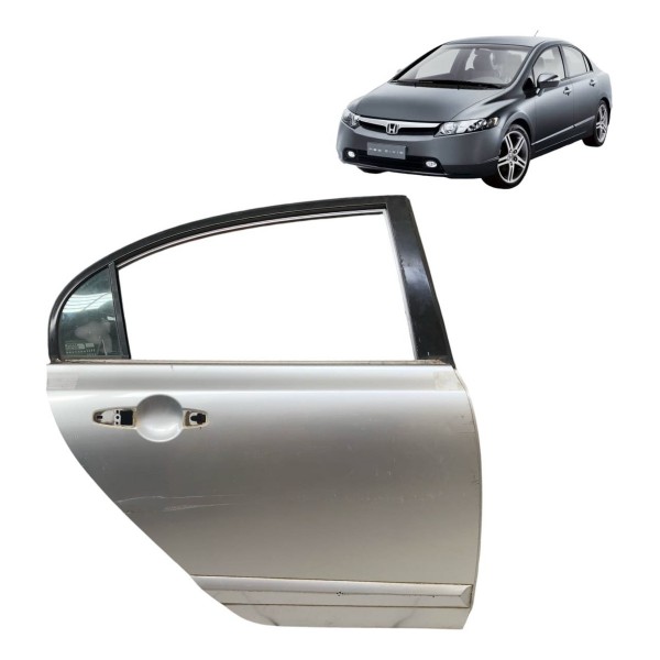 Porta Traseira Direita Honda Civic 2007 2008 A 2012 Detalhe