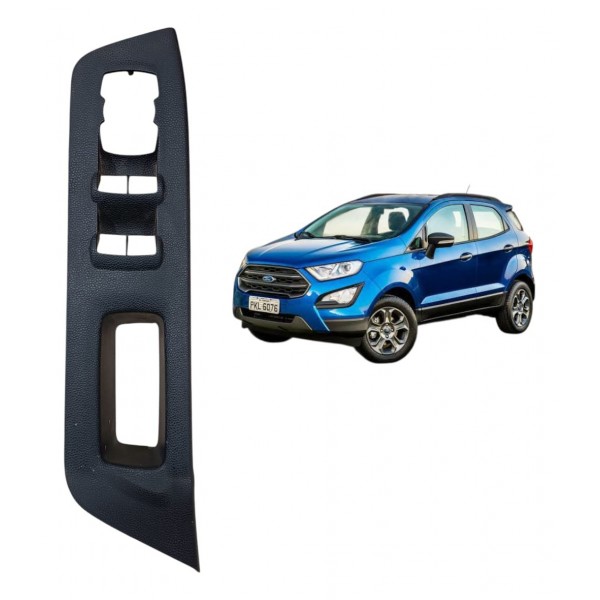Moldura Botão Vidro Dianteiro Esquerdo Ecosport 2017 2021
