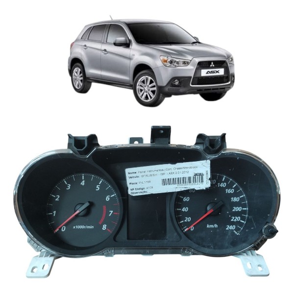 Painel Instrumentos Velocímetro Mitsubishi Asx 2011 2012 Preto