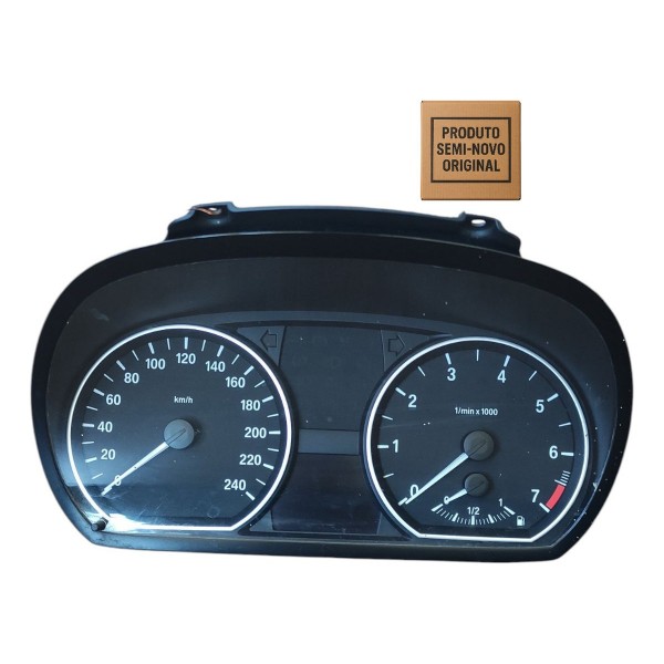Painel Instrumento Velocímetro Bmw 118i 2008 2009 2010 2011 Preto
