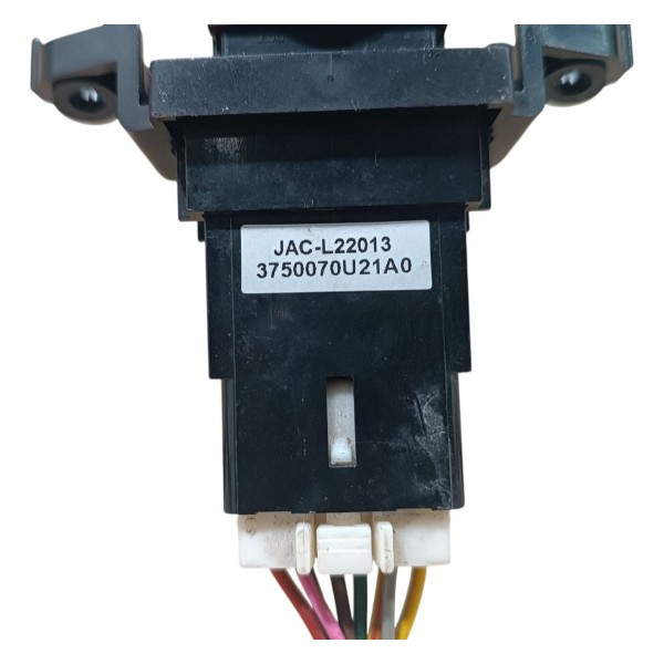 Botão Comando Pisca Alerta Jac J6 2013 2014 2015 2016 Preto