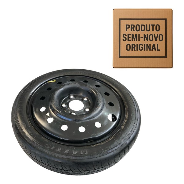 Roda Pneu Estepe Aro 16 Gm Captiva 2010 2011 A 2015  135/70 Preto