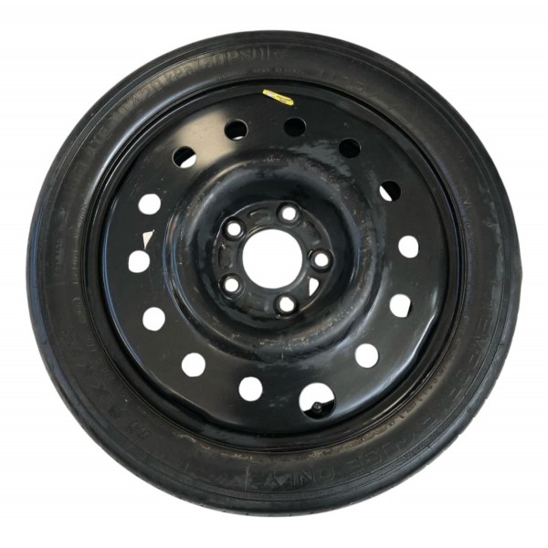 Roda Pneu Estepe Aro 16 Gm Captiva 2010 2011 A 2015  135/70 Preto