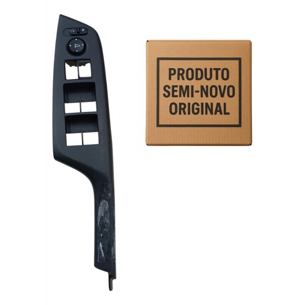 Moldura Botão Vidro Dianteiro Esquerdo Honda Civic 2012 2016