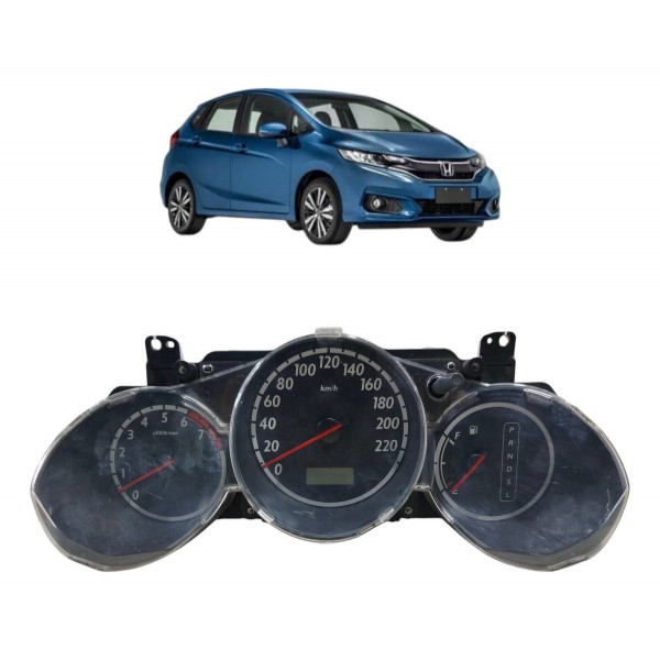 Painel Instrumento Velocimetro Honda Fit 2004 2005 2006 2007 Preto